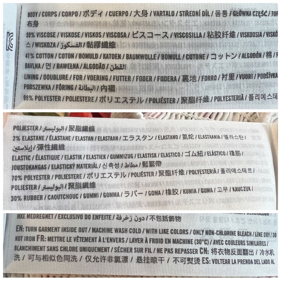 •ABERCROMBIE & FITCH• Asymmetrical One-Shoulder Ruffle Top Skirt Matching Set M - Picture 12 of 15